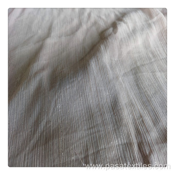 polyester crepe chiffon lurex fabric for dress